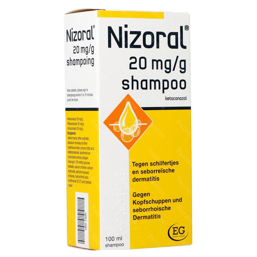 Afstotend Uitbreiding spiegel Nizoral 20mg/g Shampoo 100ml kopen - Pazzox, online apotheek
