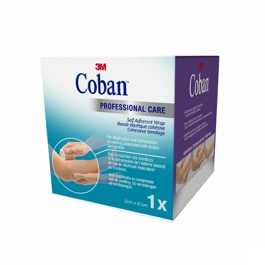 Coban 3m Rekverband Tan 5,0cmx4,57m Rol 1 1582p