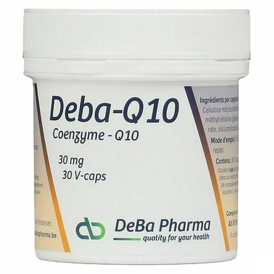 Coenzyme Q10 Caps 30x30mg Deba