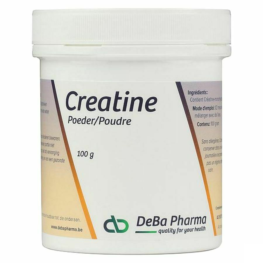 Creatine Monohydraat Pdr Oplosbaar 100g Deba