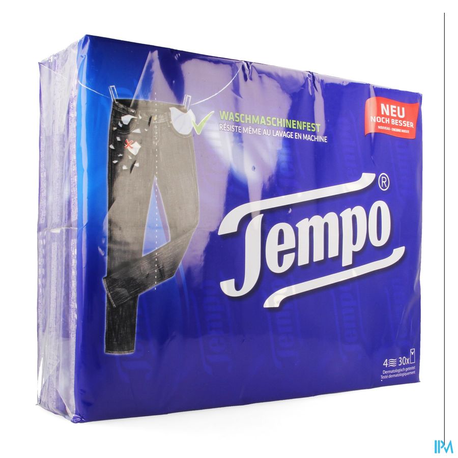 Tempo Plus Zakdoekjes 10x30