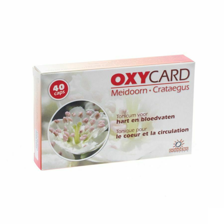 Oxycard Meidoorn Extr Gel 40x300mg