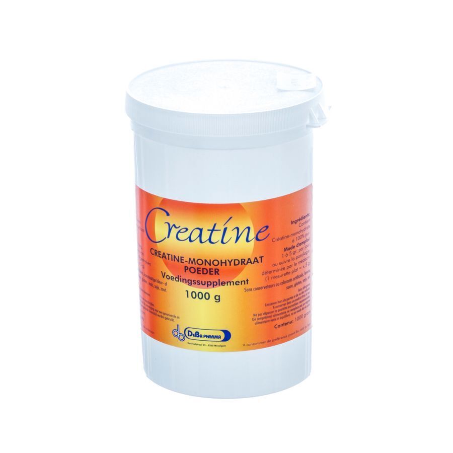 Creatine Monohydraat Pdr Oplosbaar 1kg Deba