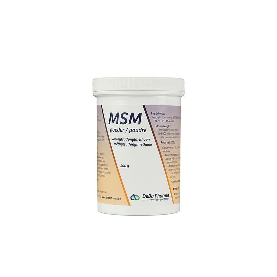 Msm Pdr Soluble/ Oplosb 500g Deba