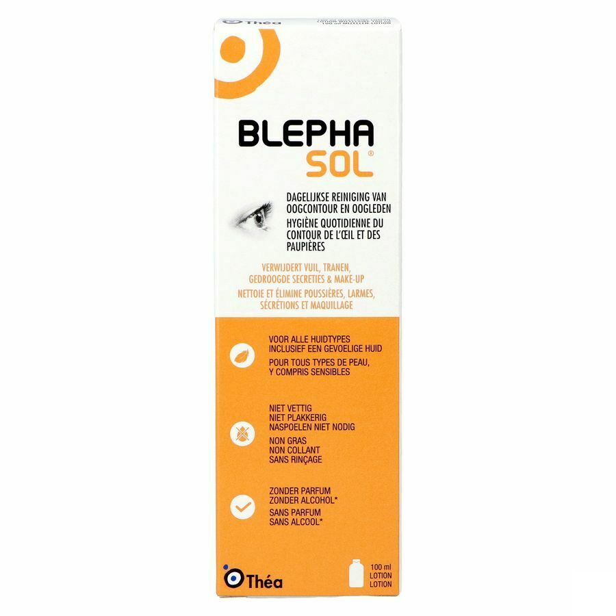 Blephasol Reinigingslotion Steriel Oogleden 100ml