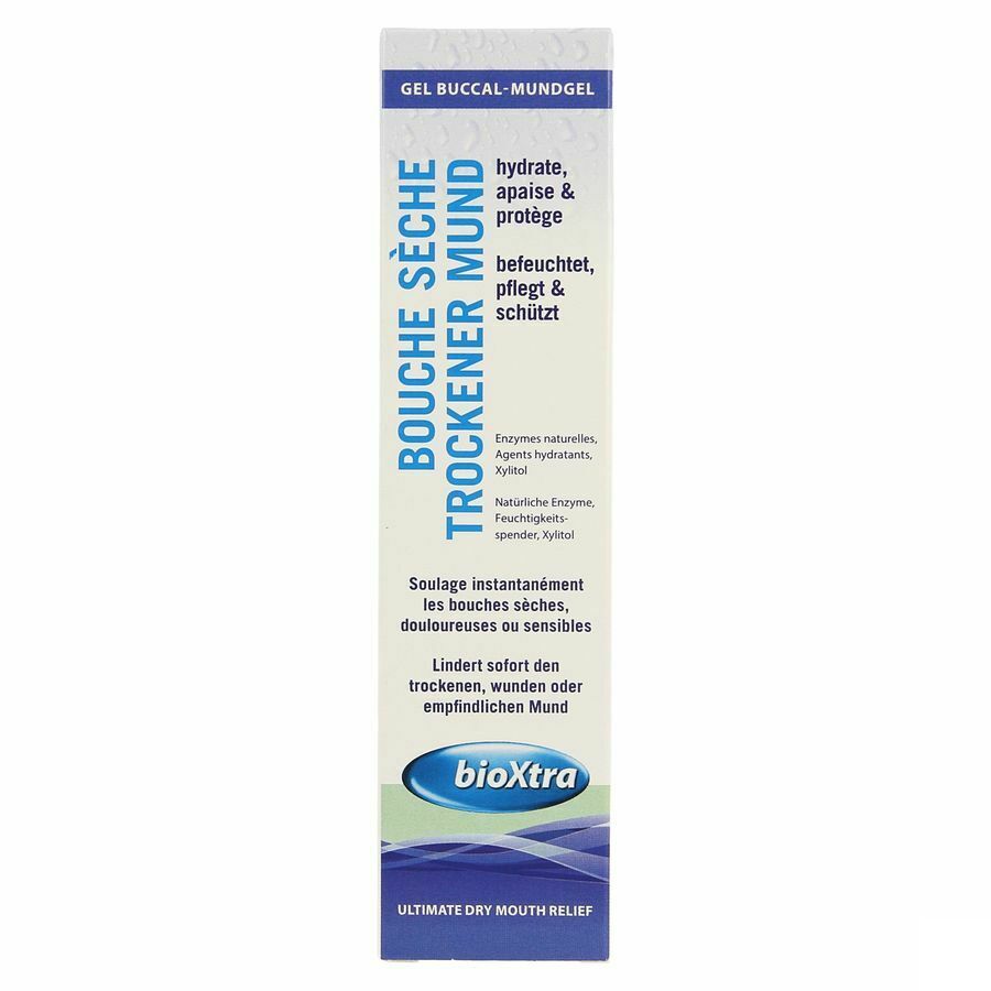 Bioxtra Droge Mond Bevochtigingsgel Tube 40ml