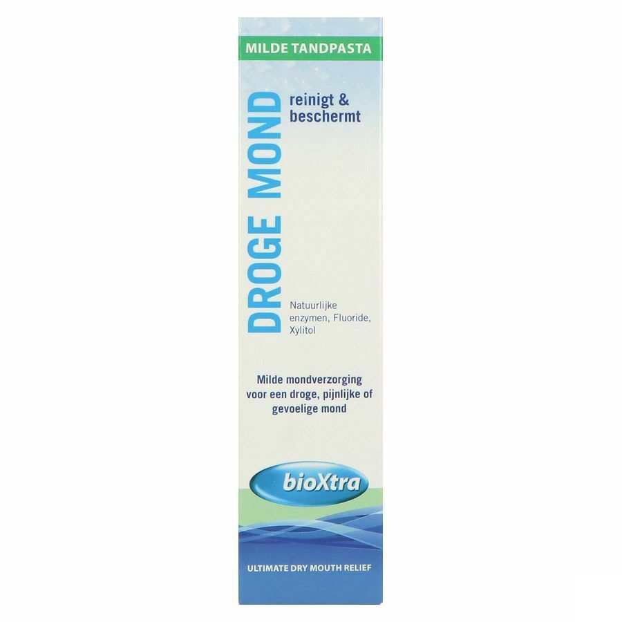 Bioxtra Droge Mond Tandpasta Zacht Tube 50ml