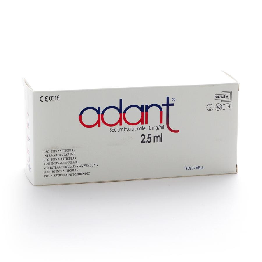 Adant Opl 1% Inj Intra Articul. 3 X 2,5ml