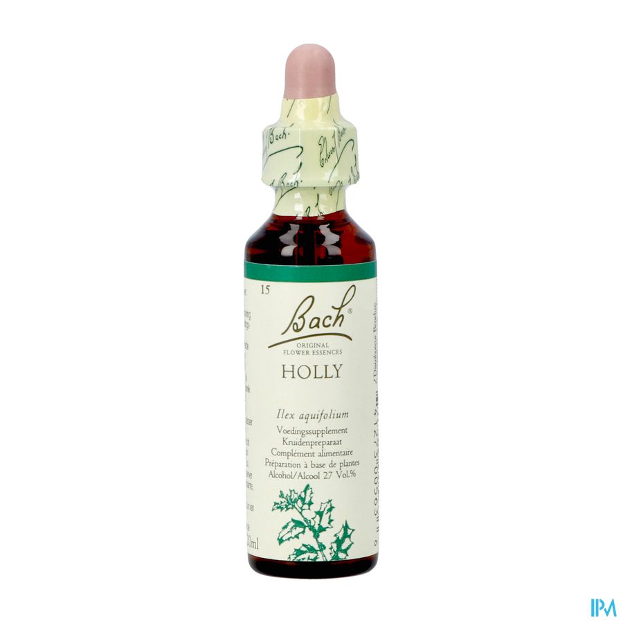 Bach Flower Remedie 15 Holly 20ml