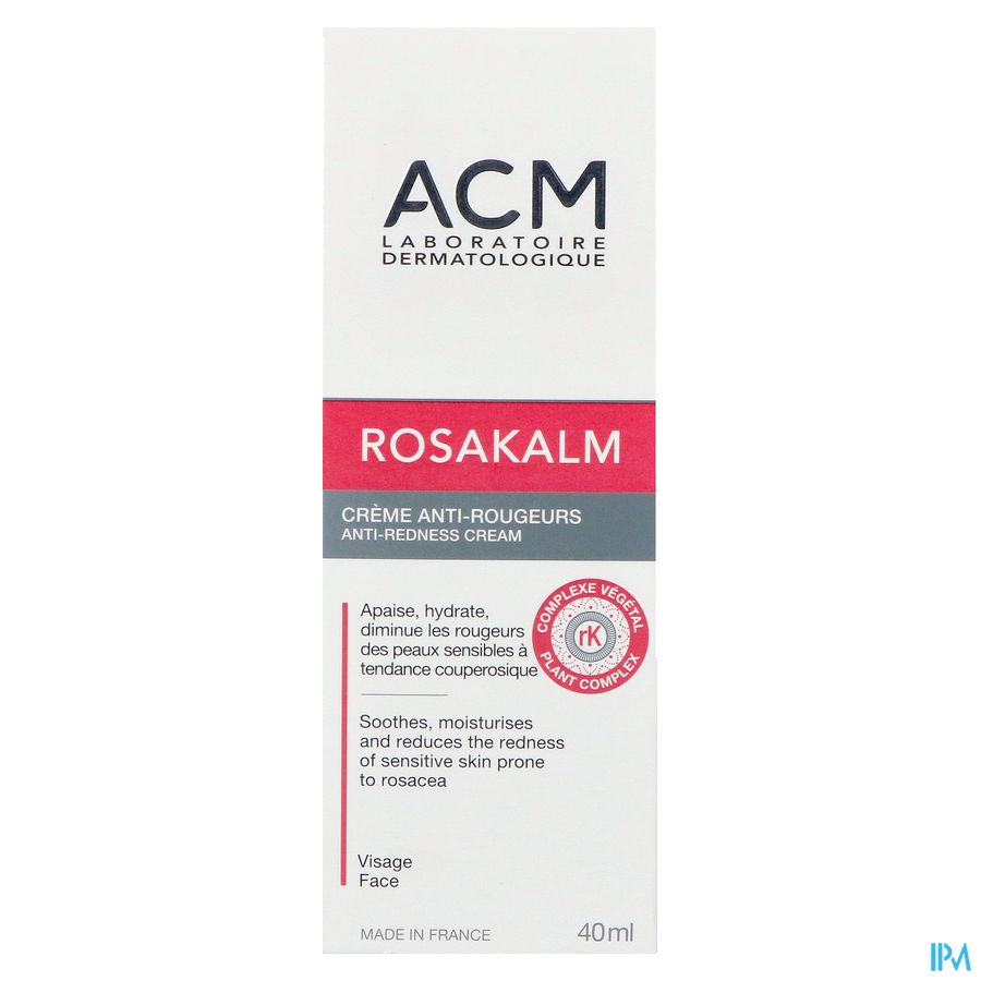 Rosakalm Plante System Creme Anti Roodheid 40ml