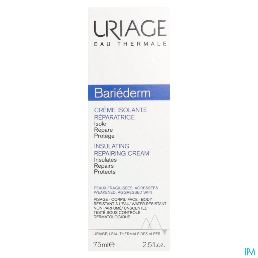 Uriage Bariéderm Isolerende en Herstellende Crème Gezicht en Lichaam 75ml