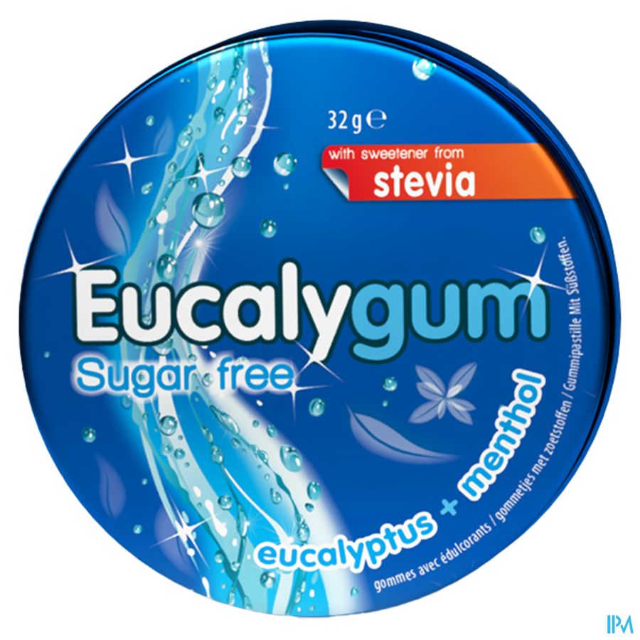 Eucalygum Pectorale Gommetjes Zonder Suiker 32g