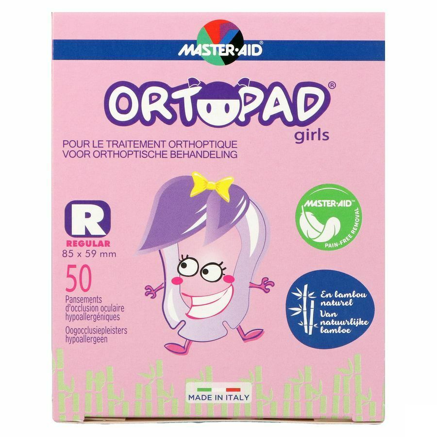 Ortopad Regular For Girls Oogpleister 50 73224