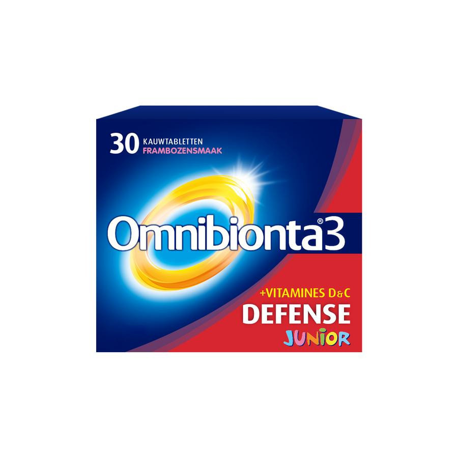 Omnibionta3 Defense Junior Vitamine 30 Kauwtabletten