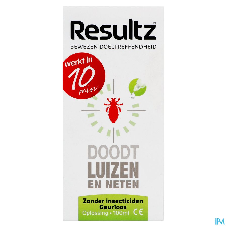 Resultz Anti Luizen Lotion Geurloos Zonder Insecticide 100ml