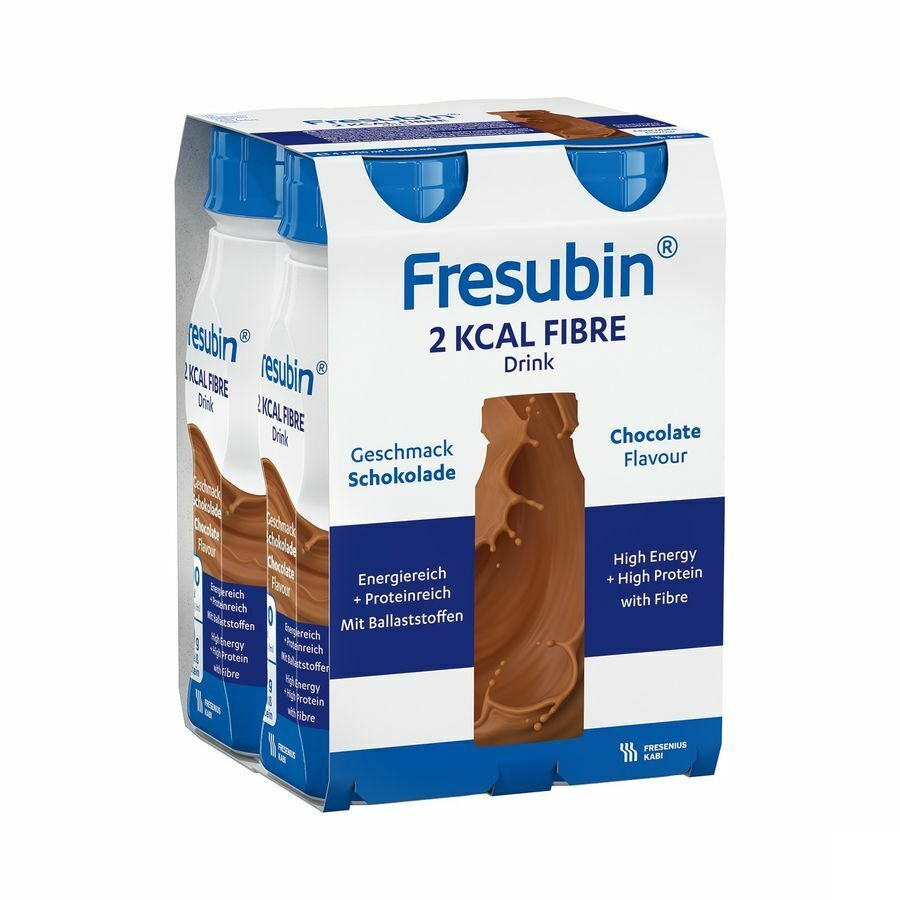 Fresubin 2 Kcal Fibre Drink 200ml Chocolat/chocolade