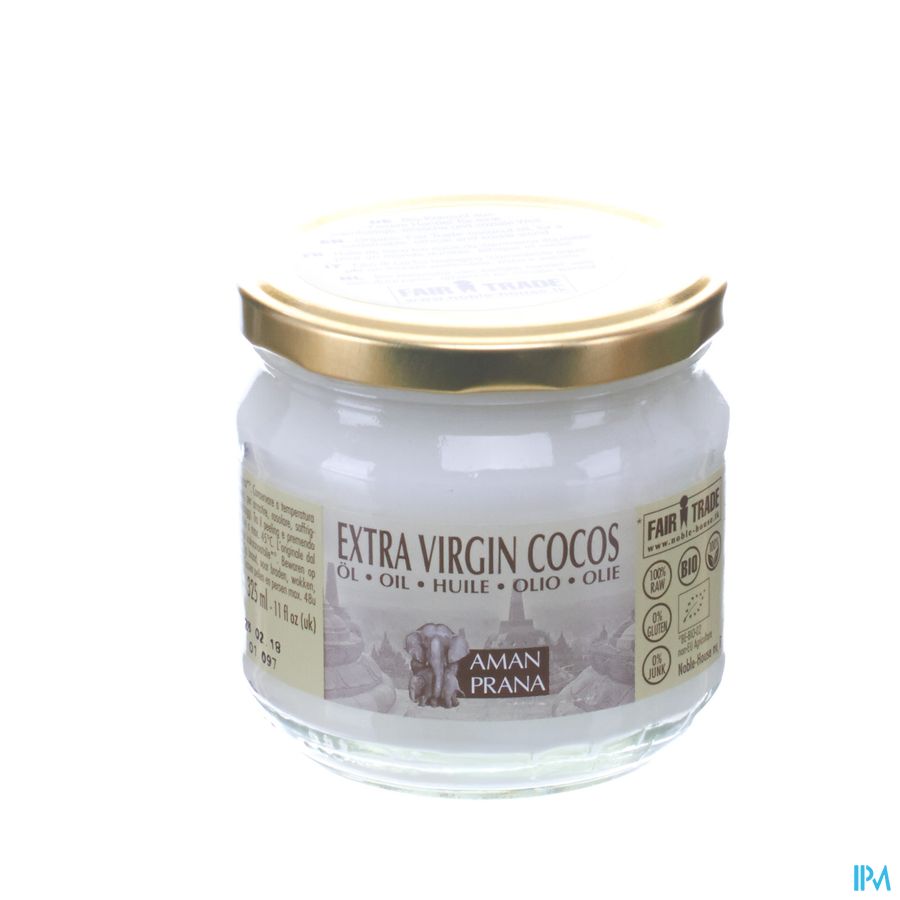 Amanprana Extra Virgin Cocos Olie 325ml