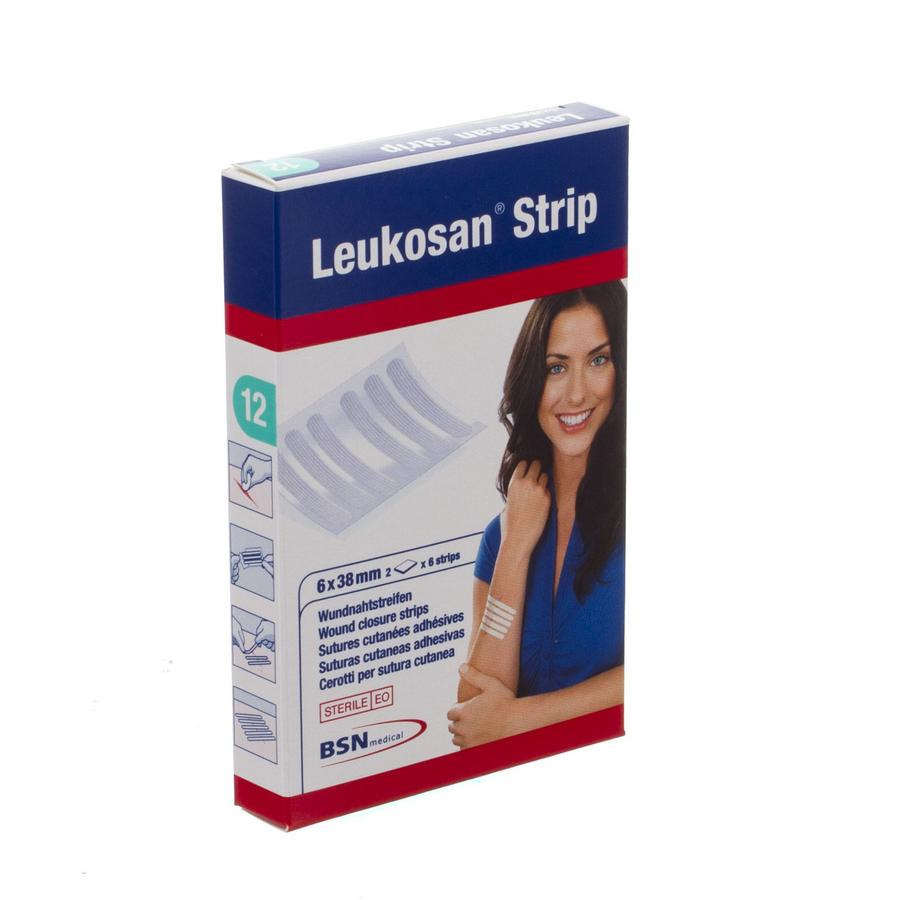 Leukosan Strip Ster 6x 38mm Wit 2x 6 7262806