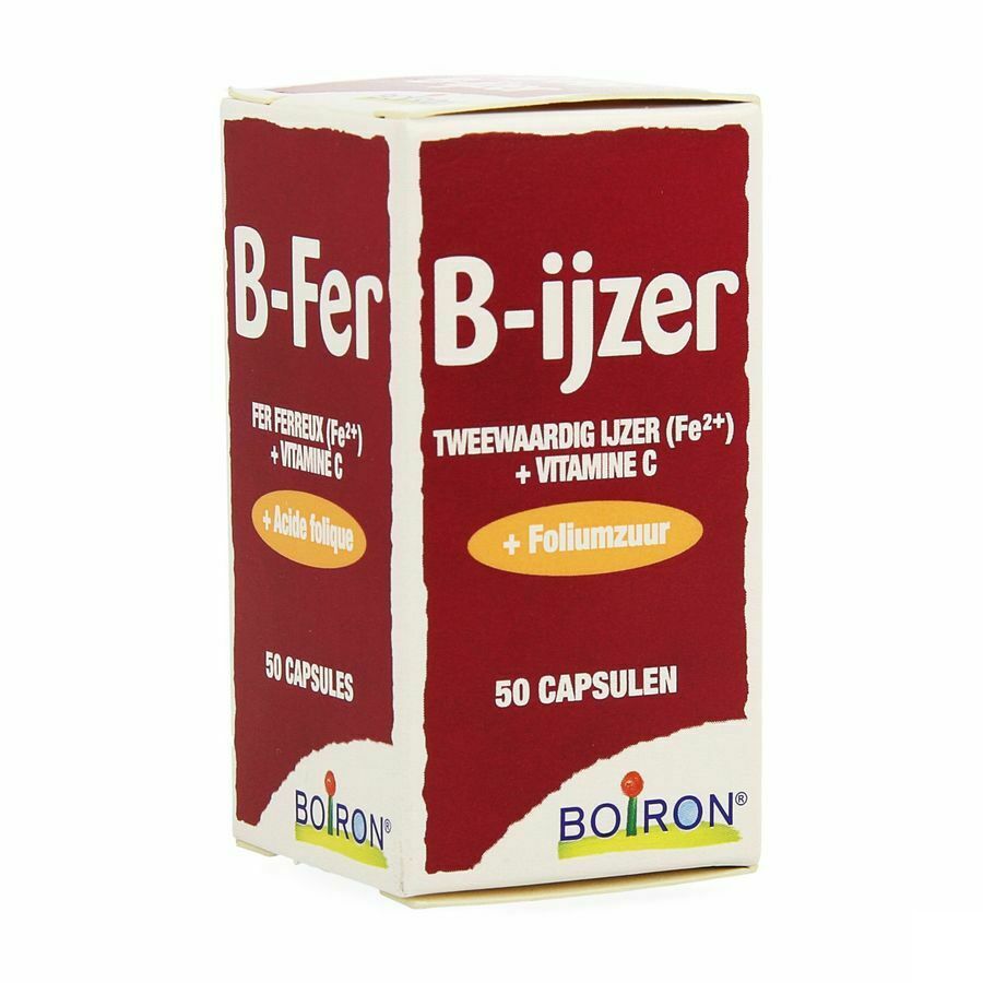 Boiron Nutridoses B-ijzer 50 Capsules Kopen - Pazzox, Online Apotheek