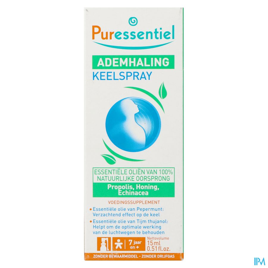 Puressentiel Ademhaling Keelspray 15ml