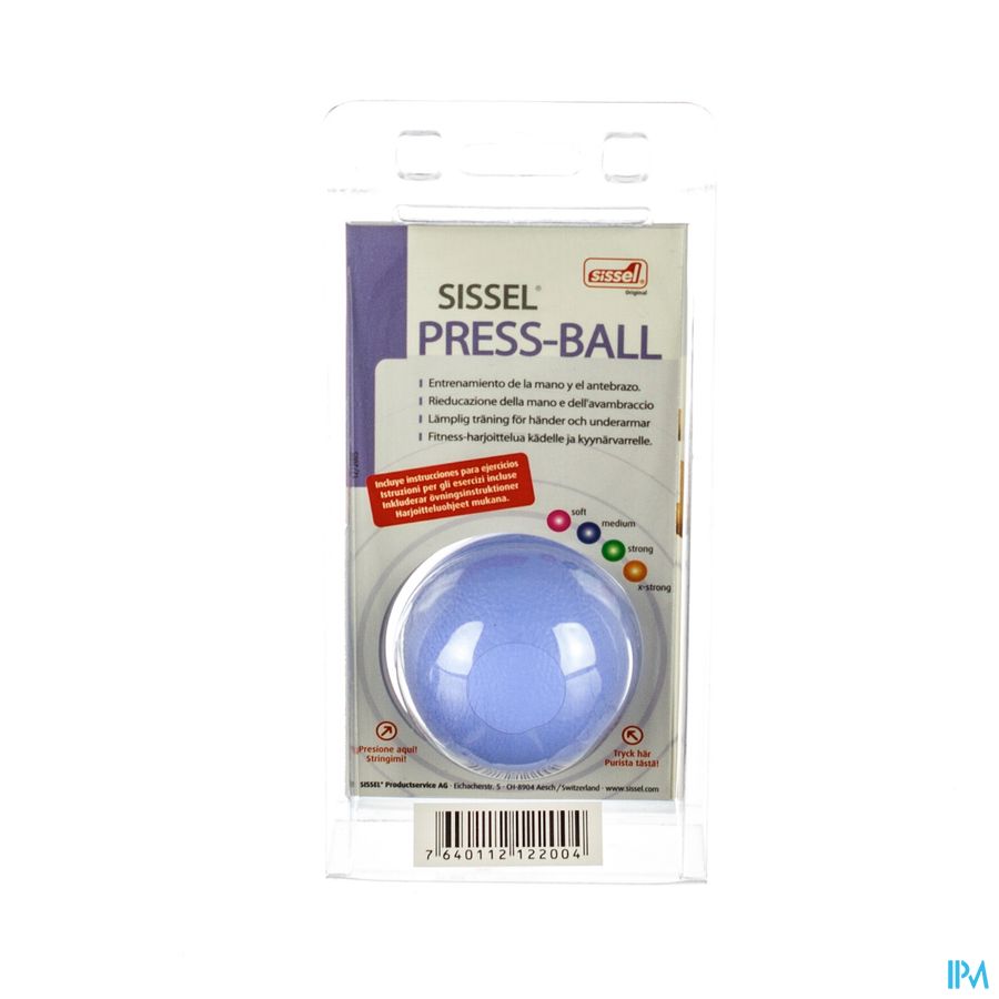 Sissel Press Ball Medium Blauw