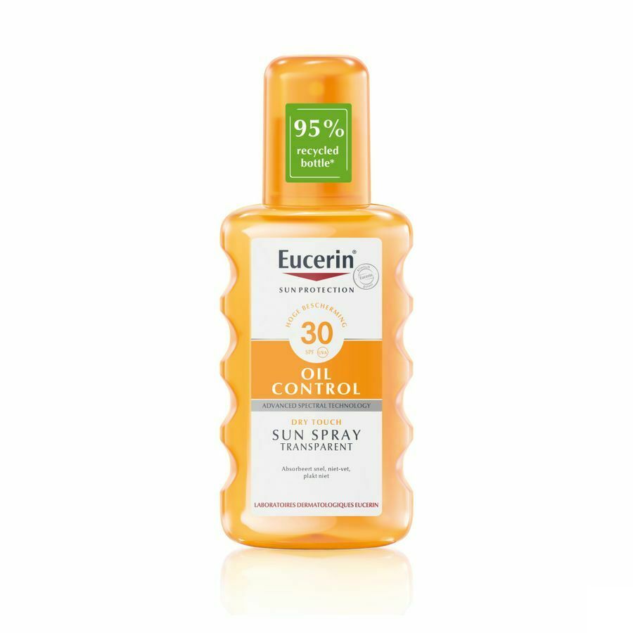 eucerin sensitive protect sun spray transparent dry touch