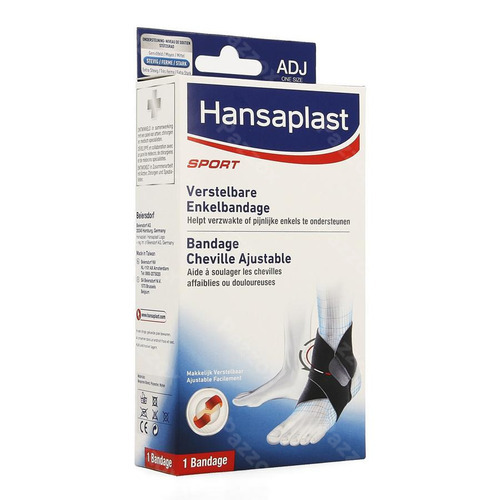 Geest spreiding Factuur Hansaplast Enkelbandage Verstelbaar 1 kopen - Pazzox, online apotheek