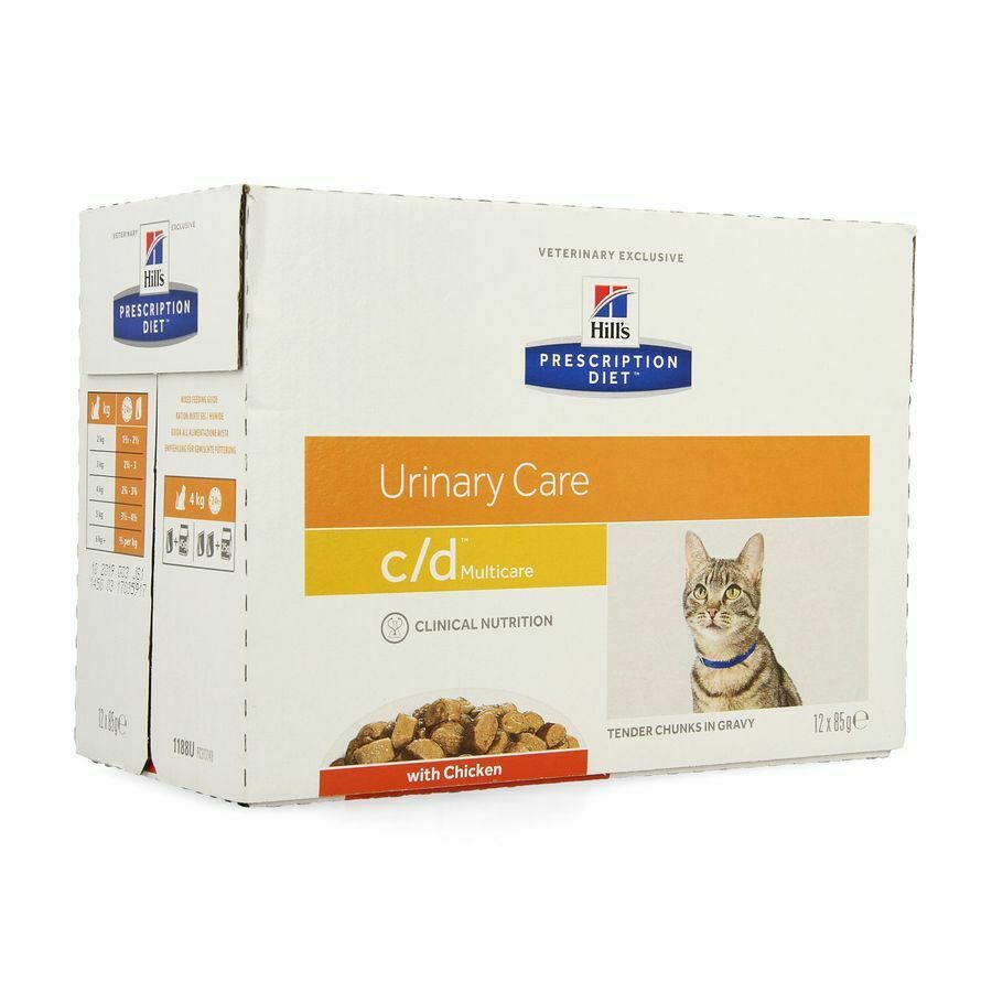 Hills Prescrip.diet Feline Cd Maaltijdzakje 12x85g