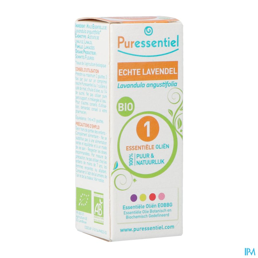 Puressentiel Eo Echt Lavendel Bio Exp. 10ml