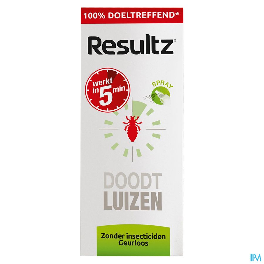 Resultz Anti Luizen Spray Geurloos Zonder Insecticide 150ml