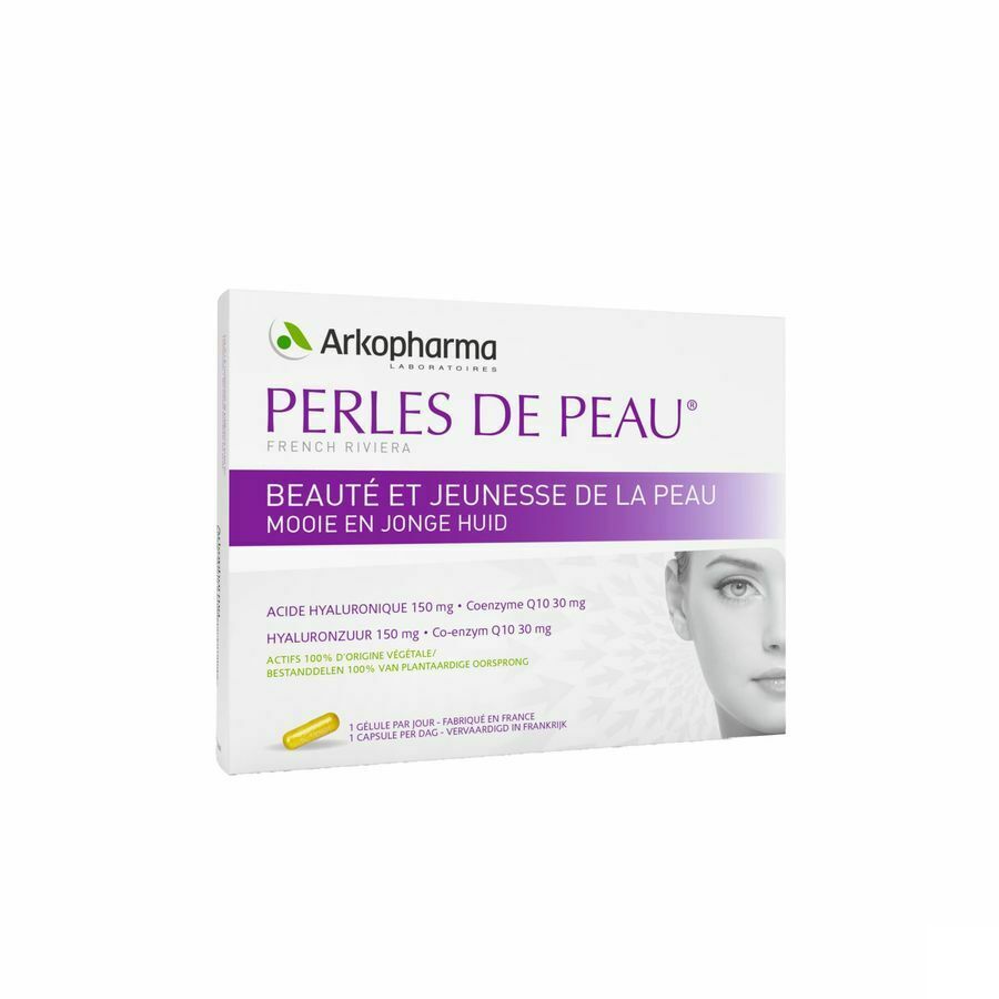 Perles De Peau Hyaluronauur + Coenzyme Q10 Caps 30