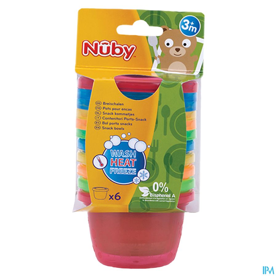 Nûby Snackkommetjes - 120 ml - 3m+