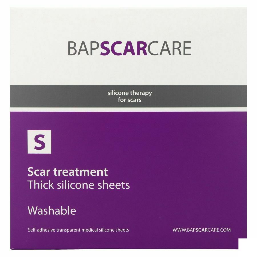 Bap Scar Care S Silicoonverb Adh 10x 15cm 2 Stuks