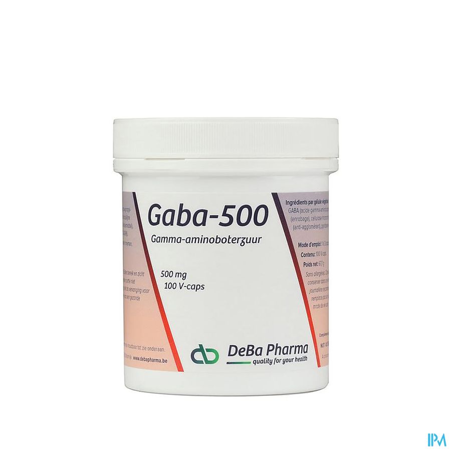 DeBa Pharma Gaba-500 100 Capsules