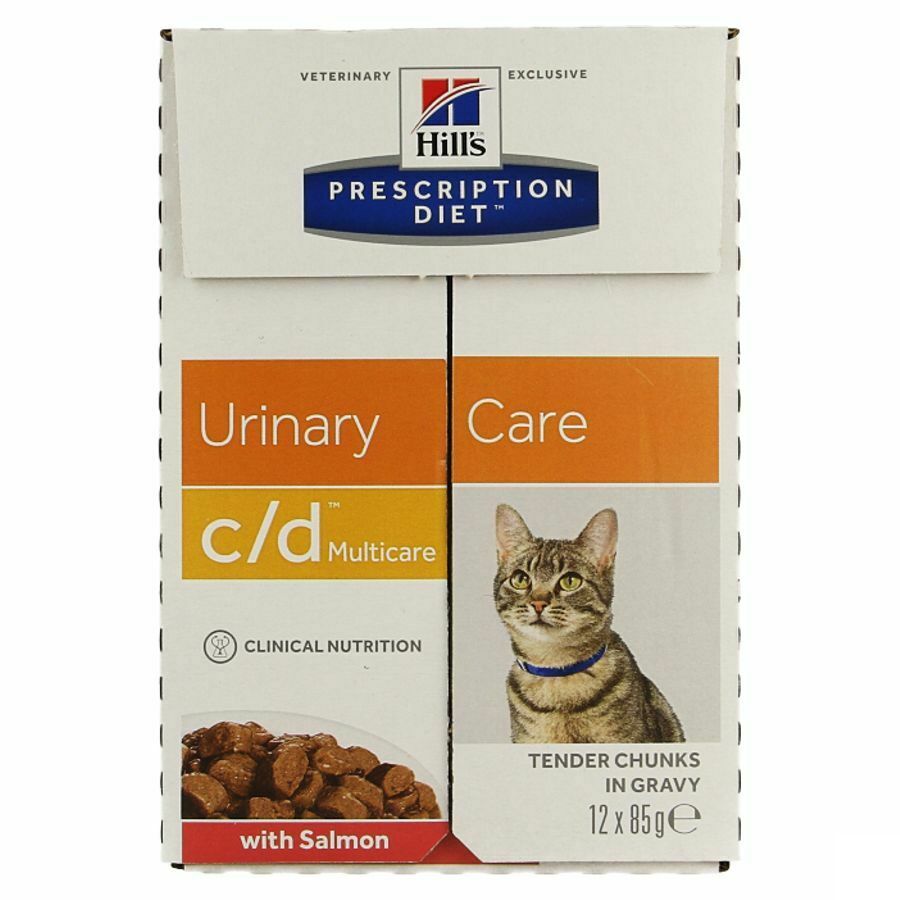 Hills Prescrip.diet Feline Cd Salmon 12x85g 1882u