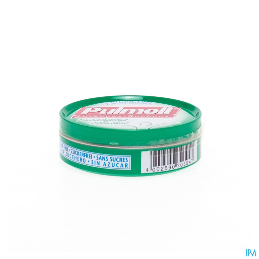 Pulmoll Eucalyptus-menthol Zs Bonbons 45g