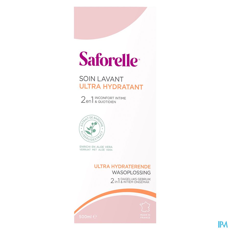 Saforelle ULTRA HYDRATERENDE WASVERZORGING 500ml