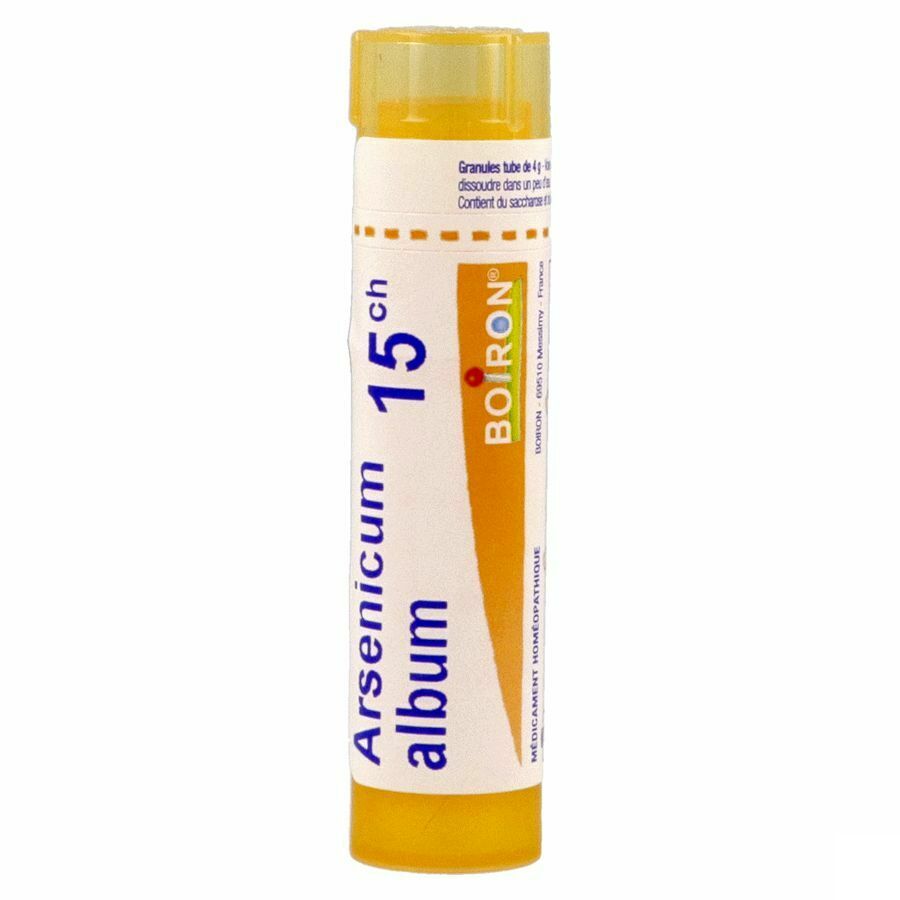 Boiron Arsenicum Album 15CH Granulen 4g