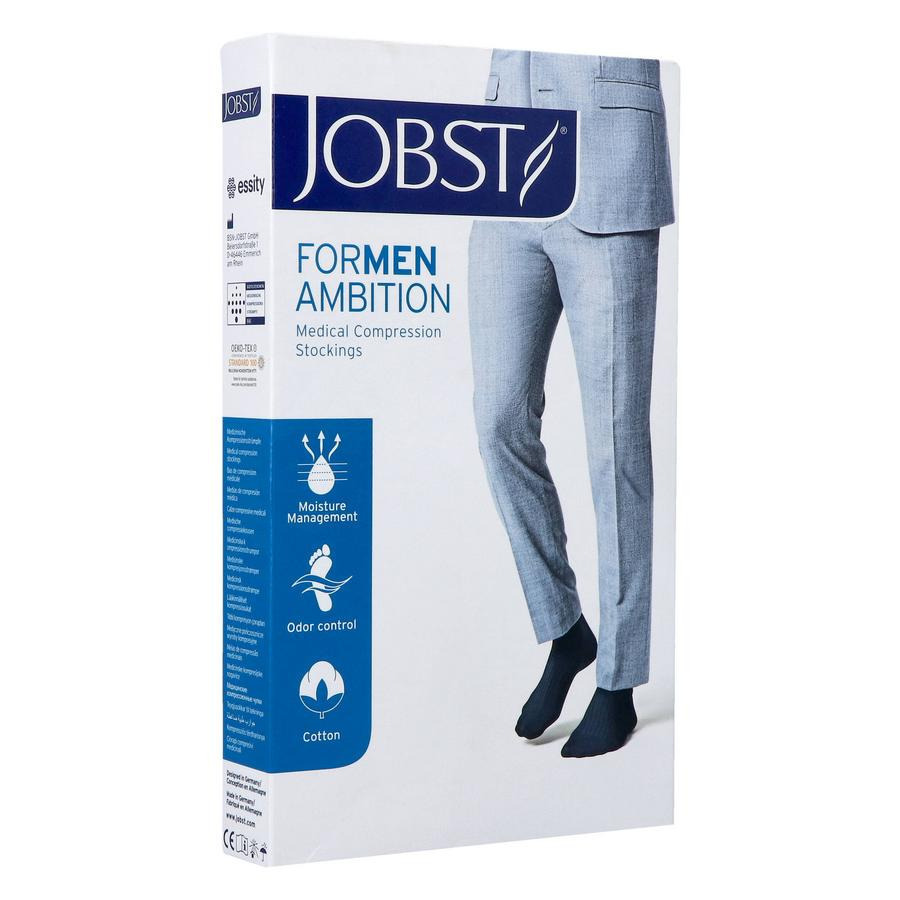 Jobst For Men Ambition Kl1 Ad Long Black Vi 1p