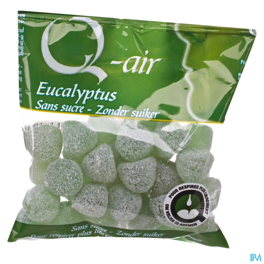 Q-air Eucalyptus Zonder Suiker Gom 85g