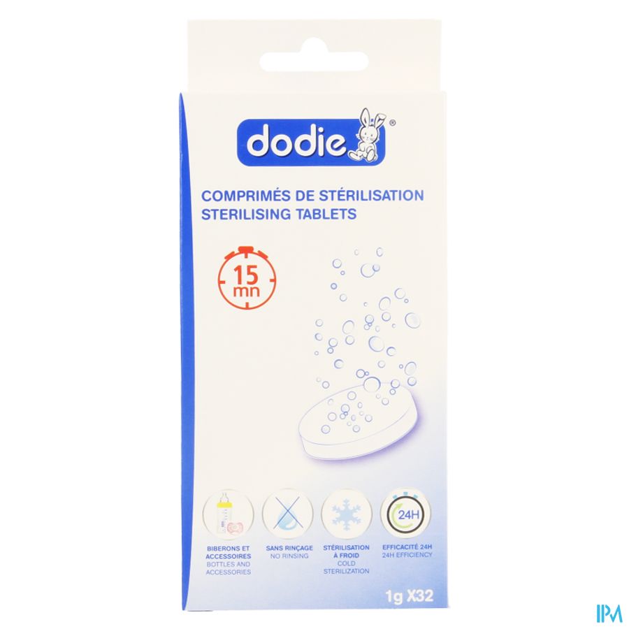 Dodie Sterilisatietabletten Koud 32