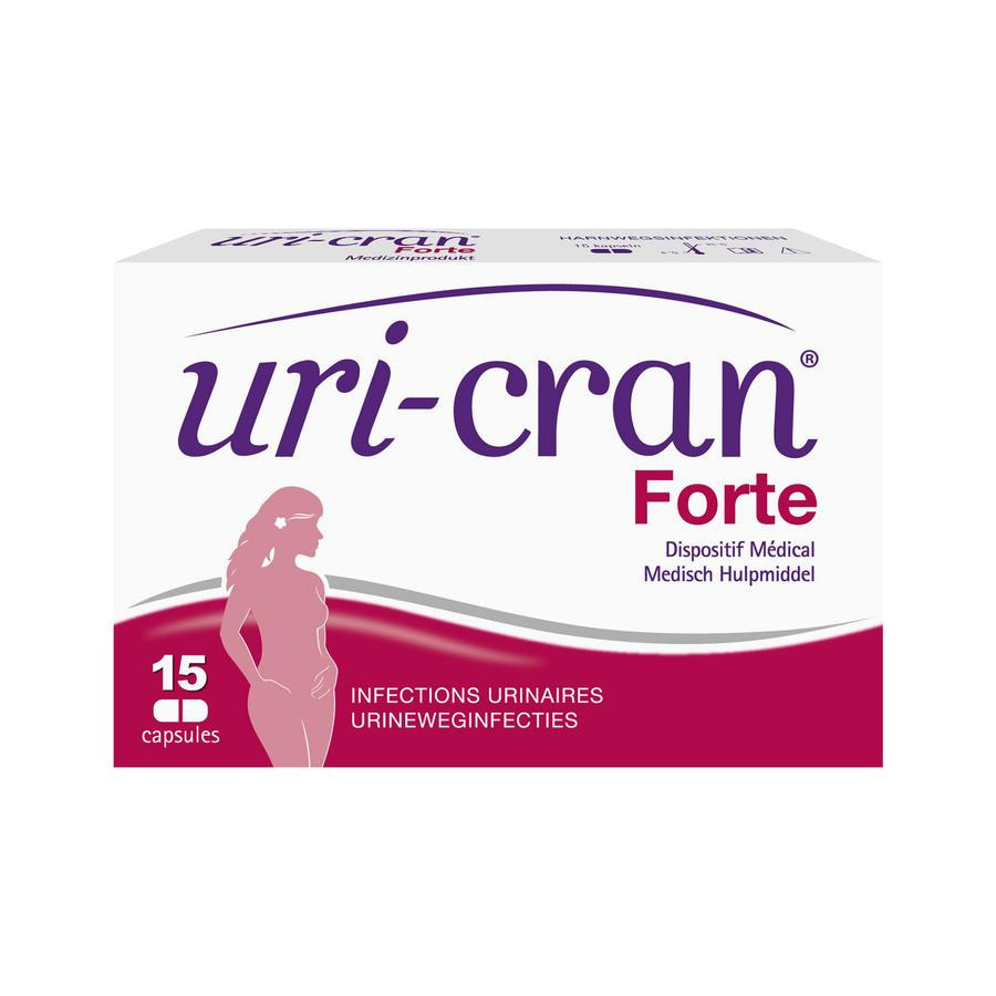 Uri-Cran Forte Urineweginfecties 15 Capsules