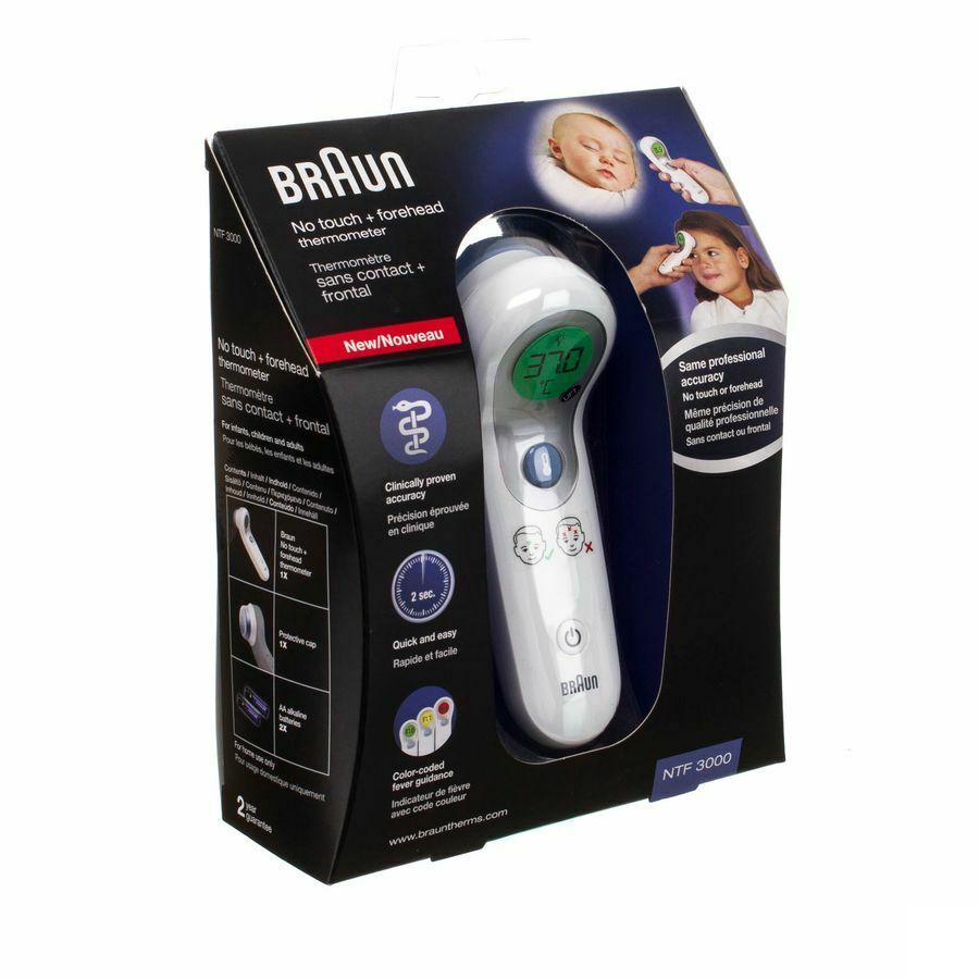 Braun shop thermometer ntf3000