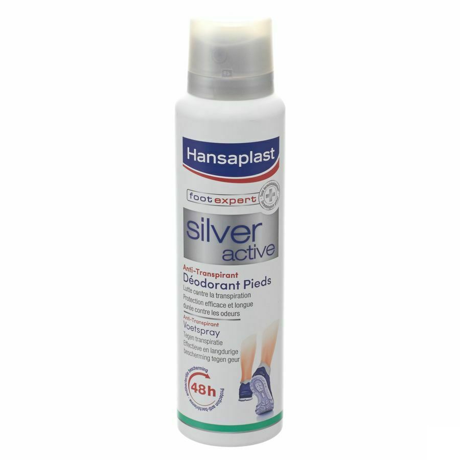 Hansaplast Silver Active Anti-Transpirant Voetspray 150ml