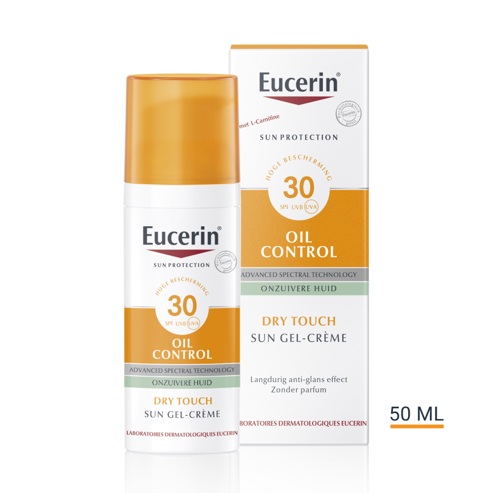 eucerin zonnecreme oil control