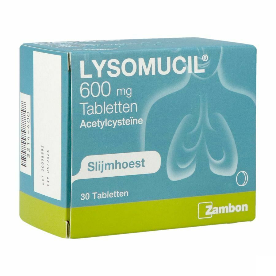 Lysomucil 600 Tabl 30 X 600mg