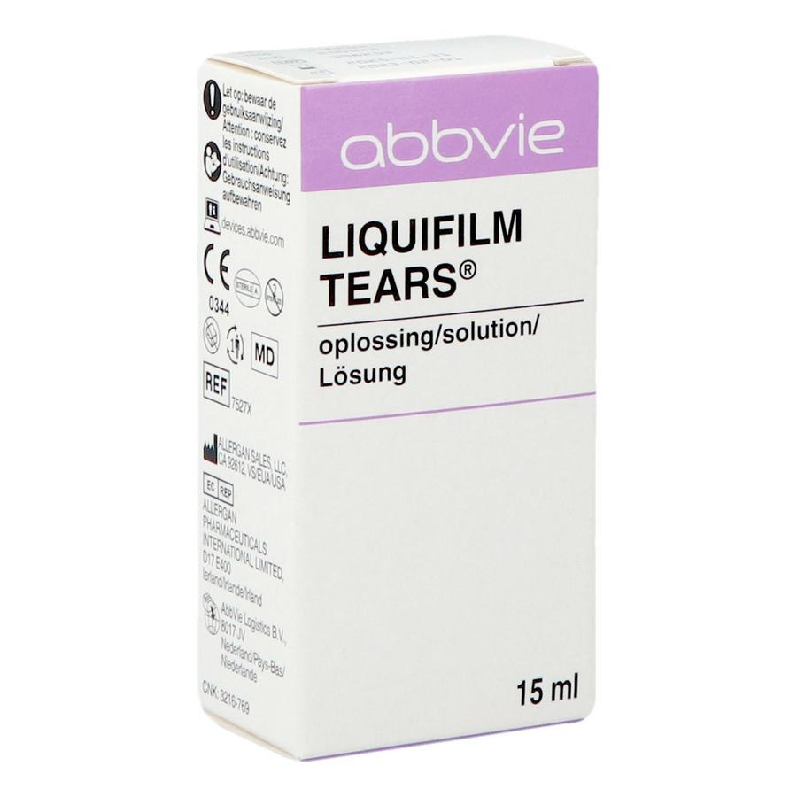 Liquifilm Tears Steriele Oplossing Nf 15ml