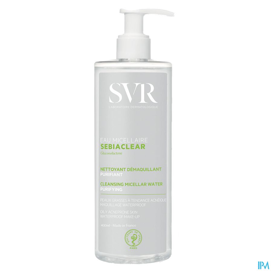 Svr Sebiaclear Eau Micellair Fl 400ml