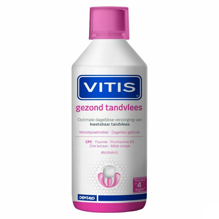 Vitis Gezond Tandvlees Mondspoeling 500ml