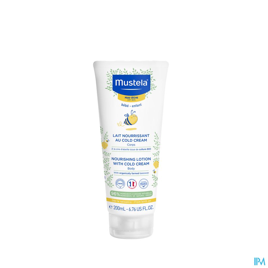 Mustela Baby Voedende Lichaamsmelk met Cold Cream 200ml